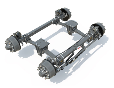 NEW TANDEM AXLE AND SUSPENSION