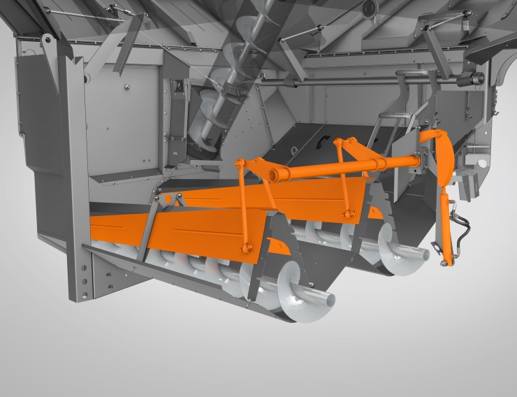 UNLOADING RATE ADJUSTMENT FROM THE CAB