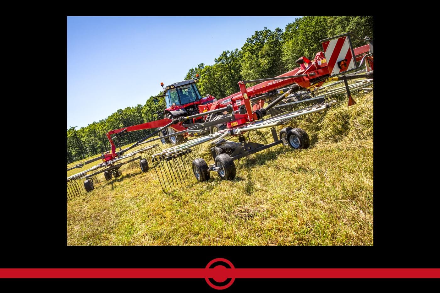 2016 - Lancement d'une gamme complète d'outils de fenaison