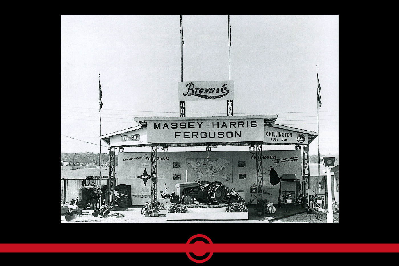 1953 - Massey Harris & Ferguson slås sammen