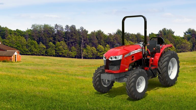 Robuuste, economische MF 1700 E-serie versterkt  Massey Ferguson's compacte tractorengamma
