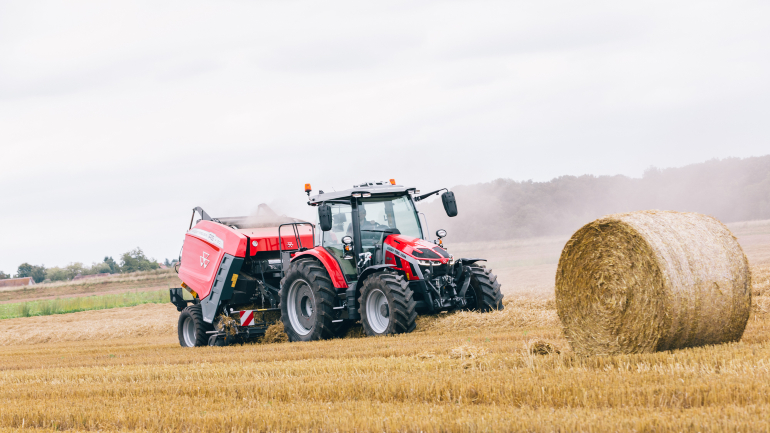 New features and option packages automate Massey Ferguson RB Series baler operations