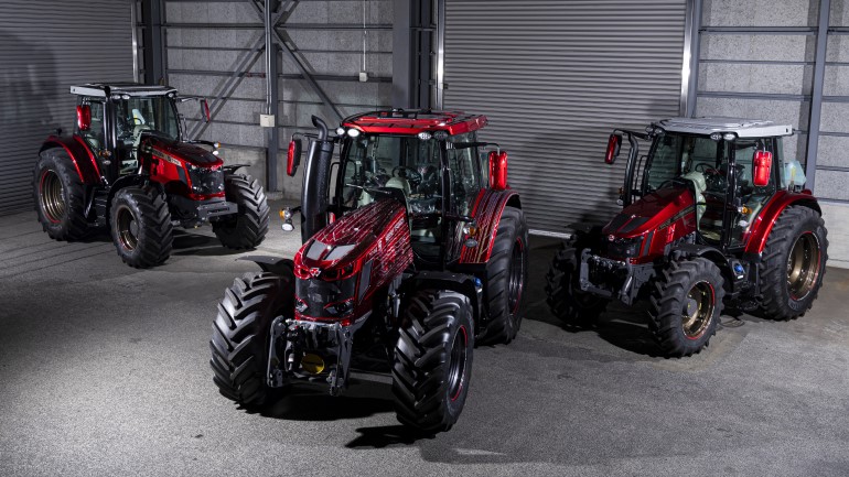 Japonya'ya özel sınırlı sayıda Massey traktörler