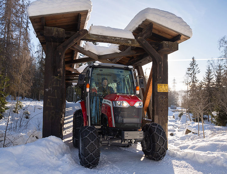 Topphastighet med hydrostatisk transmisjon