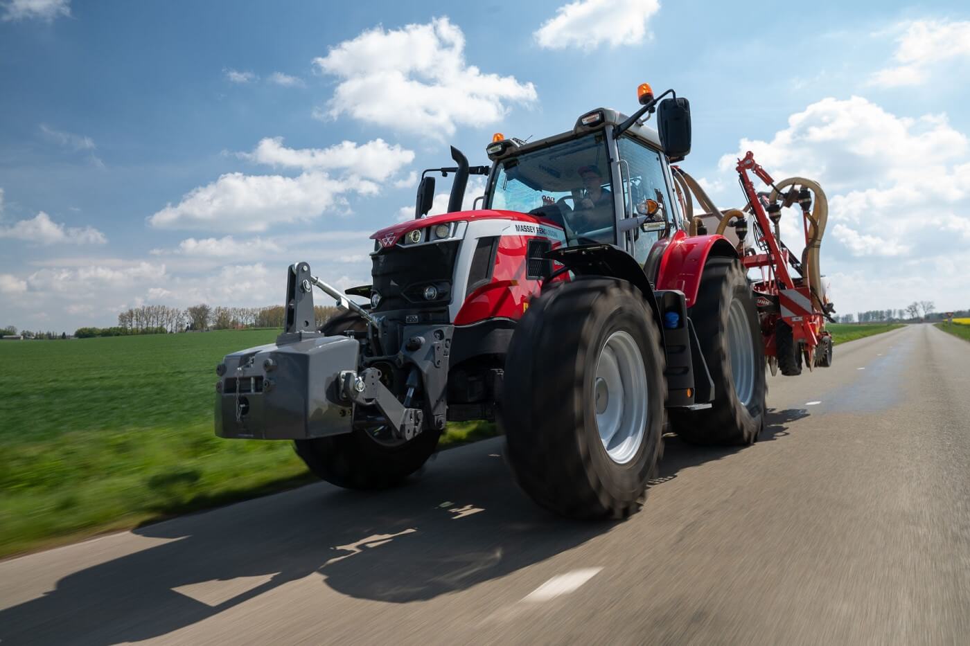 Higher payload in transport and minimum impact on your land