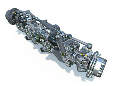 Front Axle Suspension Option