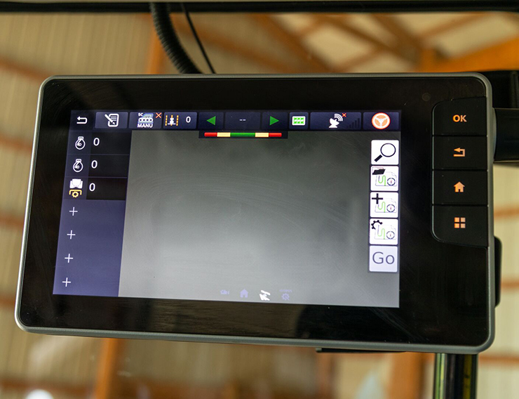 Fieldstar 5 touchscreen