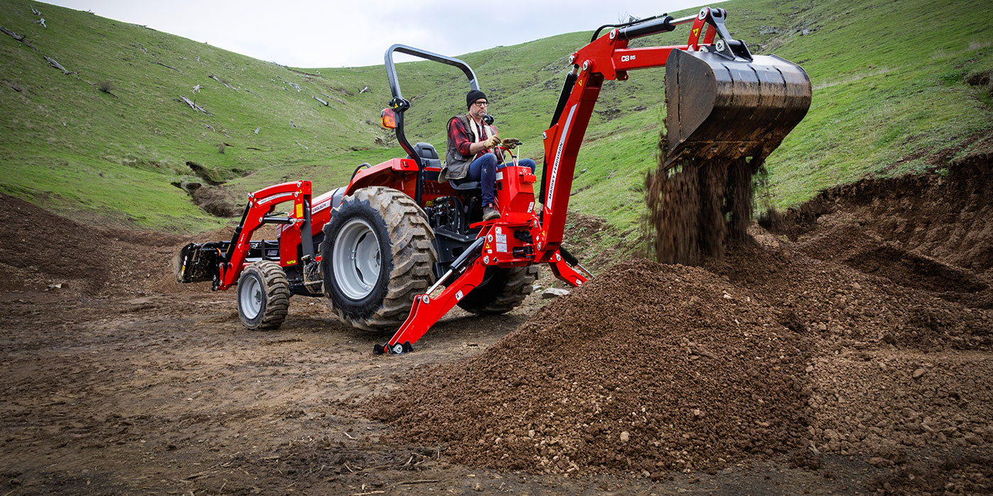 Compact Loaders and Backhoes