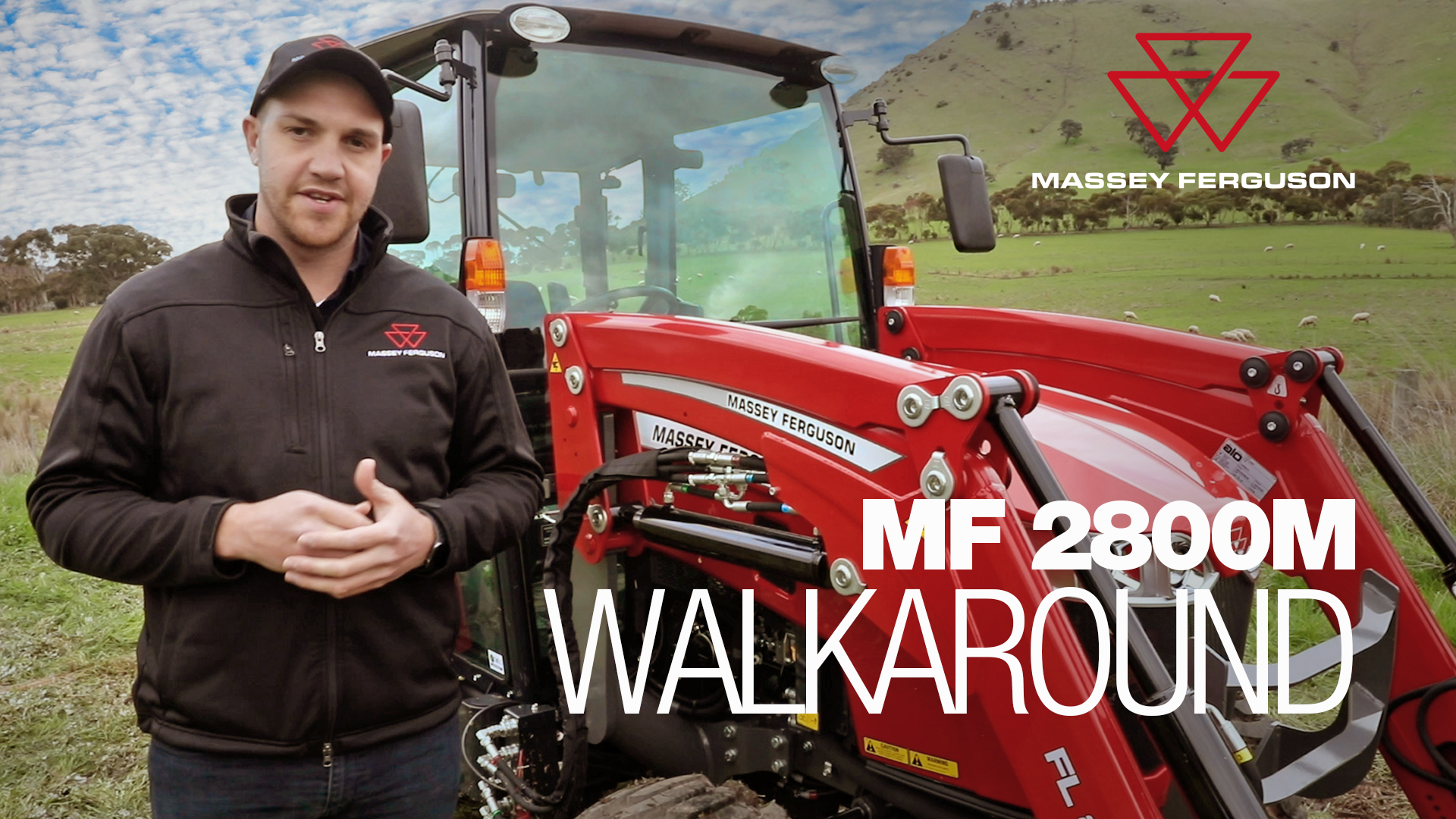 MF 2800 M Series Compact Tractor Walkaround Video