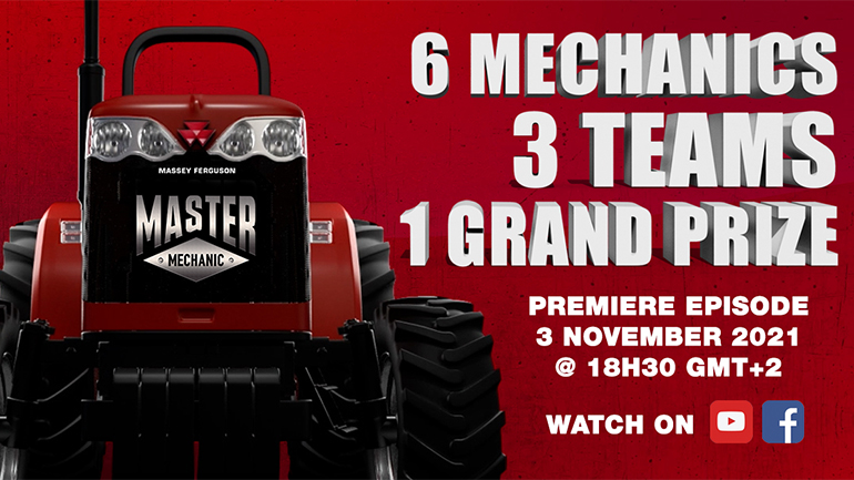 Massey Ferguson launches the world-first Master Mechanic reality show in South Africa