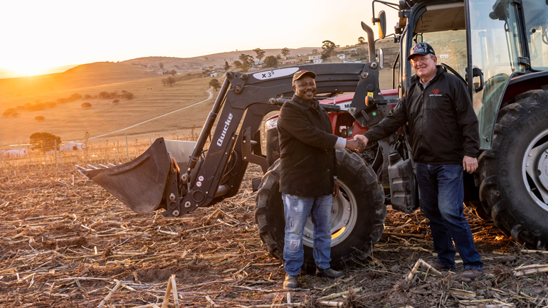 Massey Ferguson makes Dalikhaya Rain Zihlangu’s dream come true.