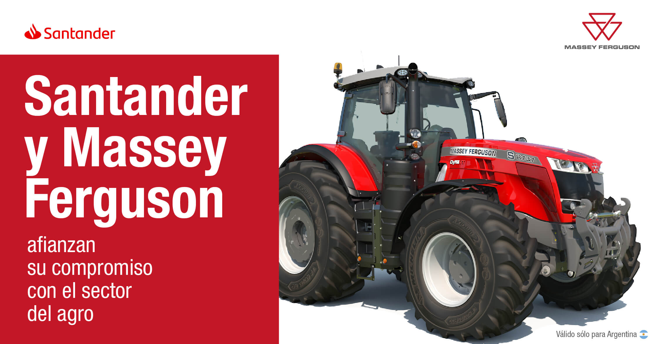 ALIANZA MASSEY FERGUSON Y SANTANDER