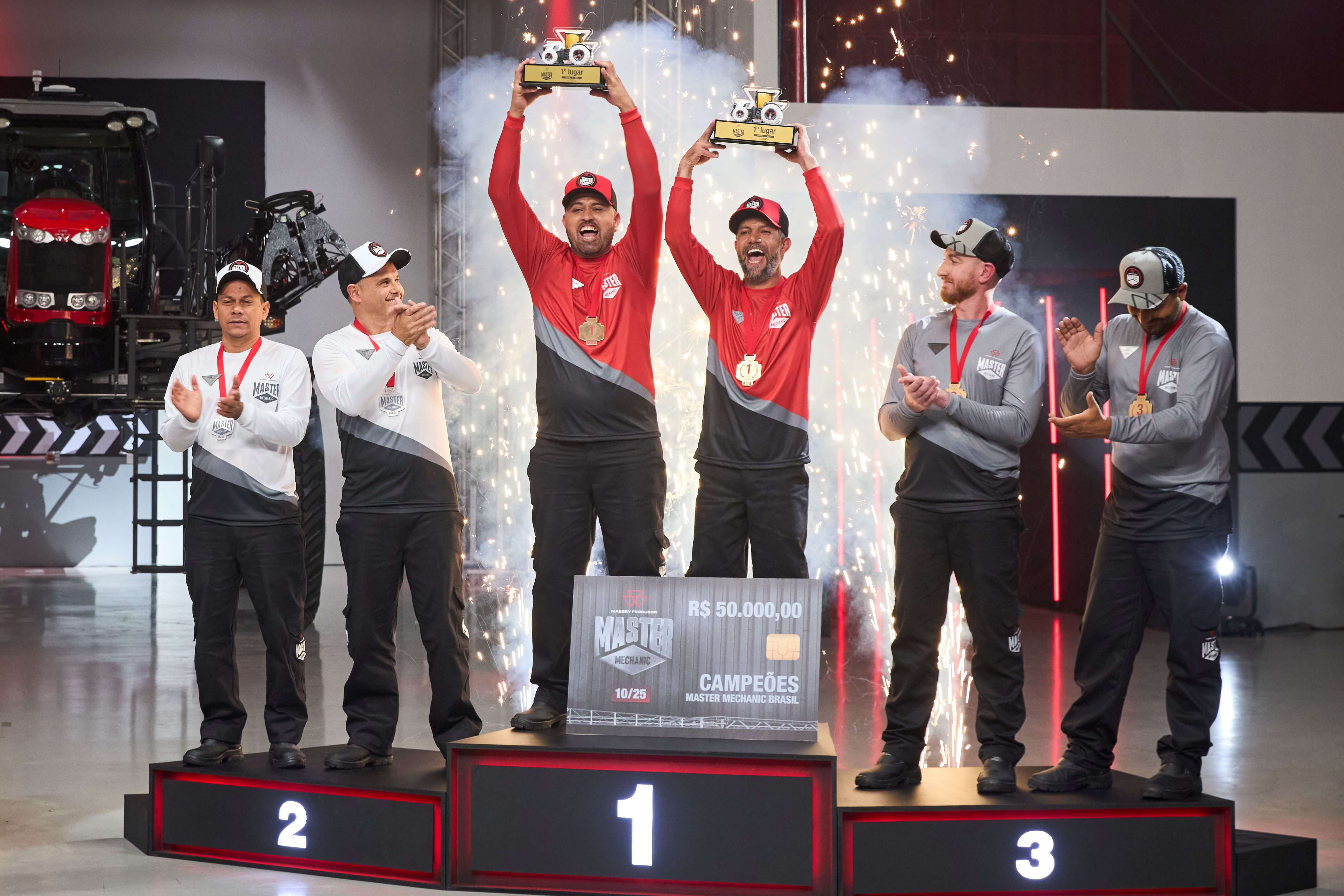 Mecânicos de Jataí (GO) e Itaú de Minas (MG) conquistam o primeiro lugar no Master Mechanic Brasil