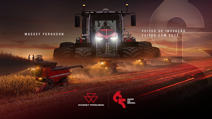 Massey Ferguson celebra 65 anos no Brasil  com nova geração de máquinas e tecnologias