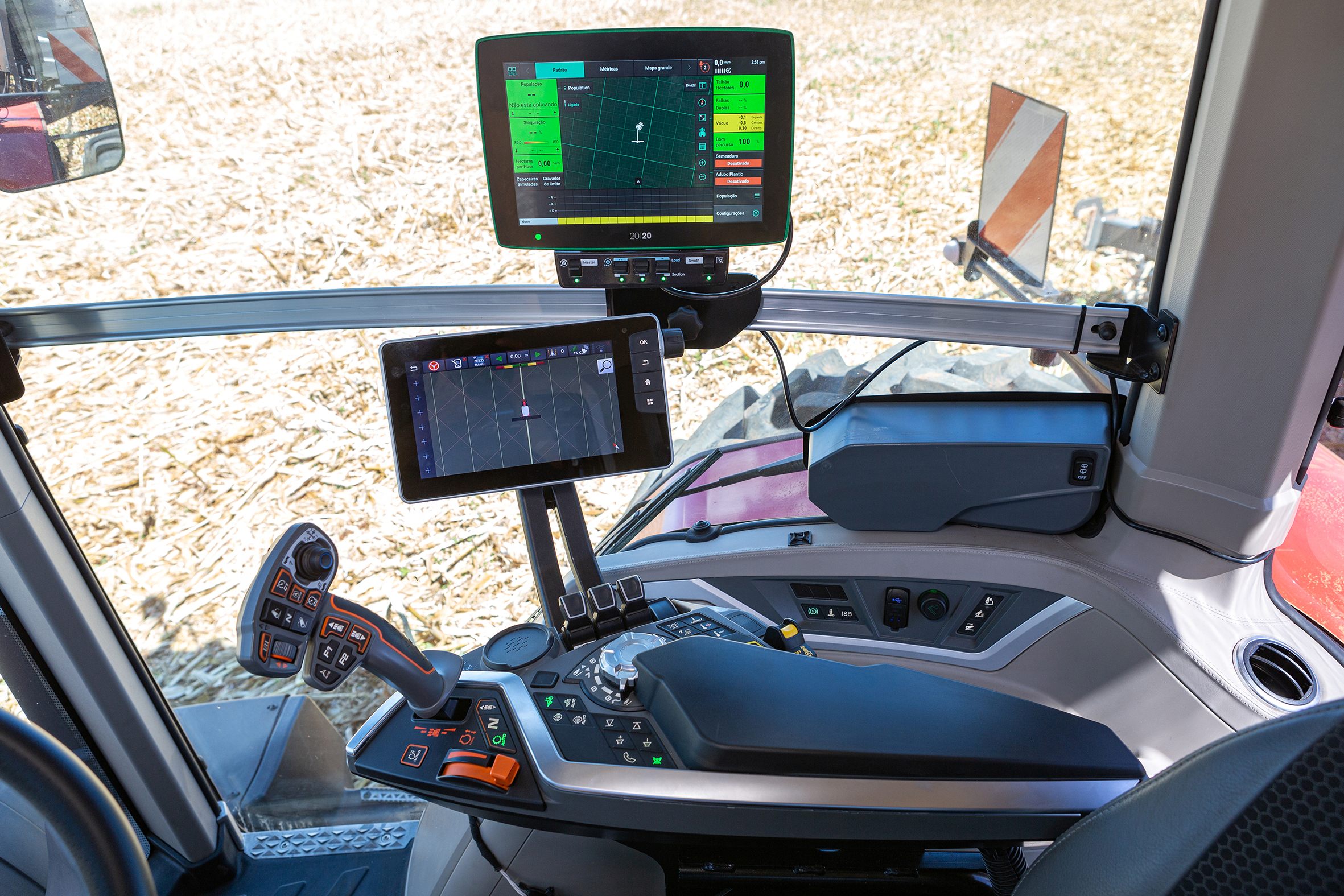 Ergonomia e automação em máquinas agrícolas reduzem esforço físico e aumentam bem-estar no campo