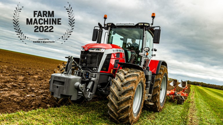 Massey Fergusons traktorserie MF 8S vinner Farm Machine 2022 award
